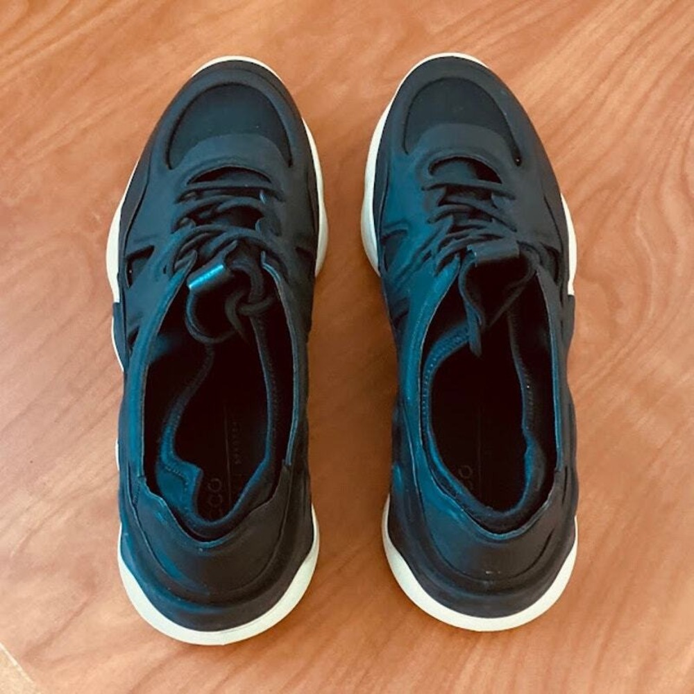 Ecco Women's Size 9 Black Elo Athletic Phorone Shoes in Black Sneakers S7.5 - Picture 3 of 10